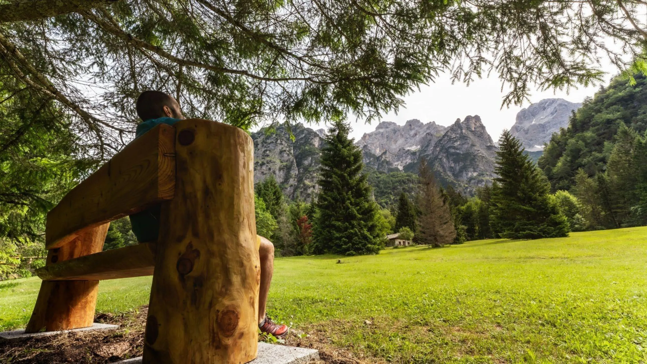 Panca panoramica dolomiti brenta
