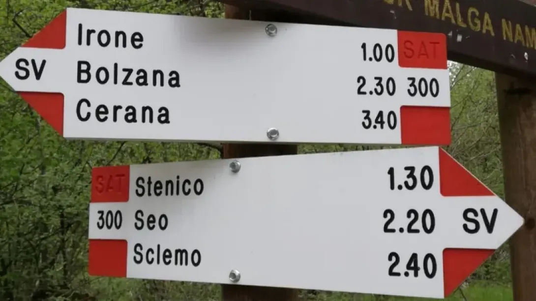 Sentieri trentino